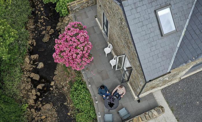 Lloc Llo Holiday Cottage Riverside Patio